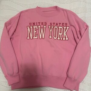 Abercrombie Kids Pink New York Sweatshirt